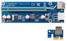 رایزر کارت گرافیک PCIE x1 به x16 با رابط کابل USB3.0 نسخه 009 اس